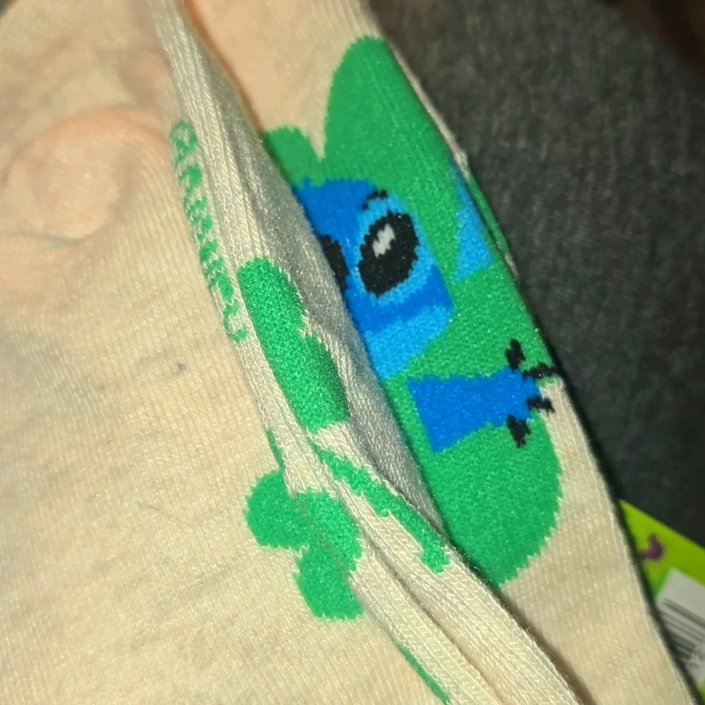 3 Pairs DISNEY ST. PATRICK'S DAY SOCKS- Winnie & Stitch!